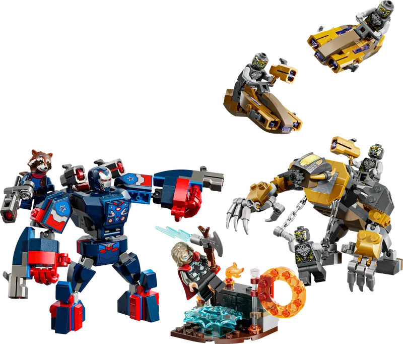 LEGO 76322 Avengers: Koniec gry Thor kontra Chitauri