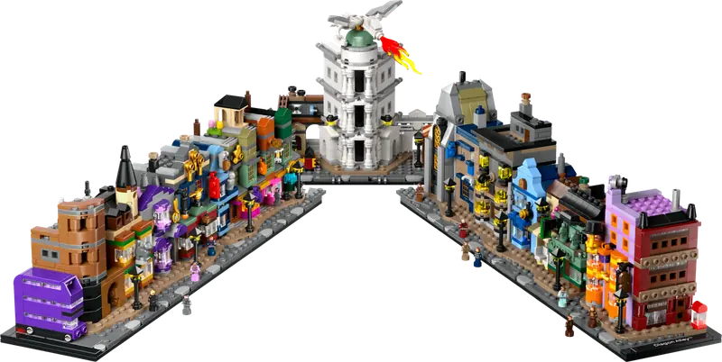 LEGO 76444 Magiczne sklepy na Ulicy Pokątnej