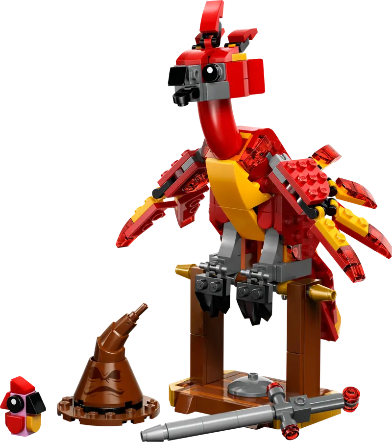 LEGO 76448 Fawkes™: feniks Dumbledore'a