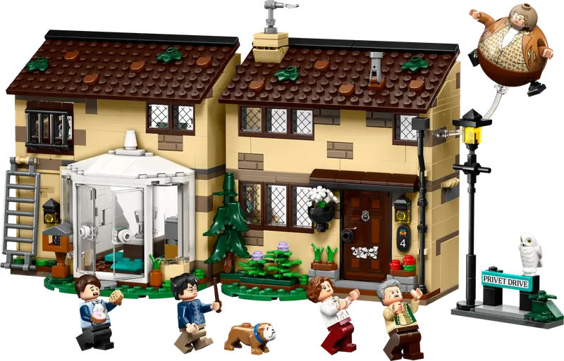 LEGO 76451 Privet Drive: Wizyta ciotki Marge