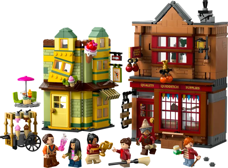 LEGO 76452 Markowy sprzęt do quidditcha™ i lodziarnia