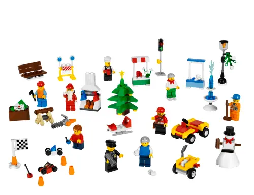 LEGO 7687 City Advent Calendar 2009