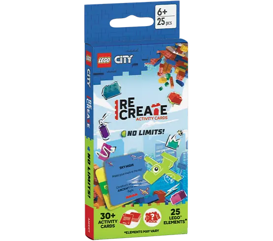 LEGO ACP6001 City: ReCreate Activity Cards: No Limits