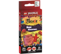 LEGO ACP6701 Ninjago: Dragons Rising: ReCreate Activity Cards: Ninja Adventures